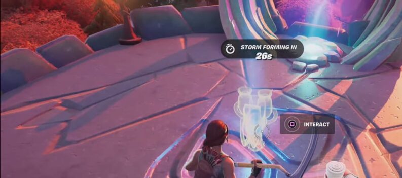 play the spires message at a guardian outpost location fortnite