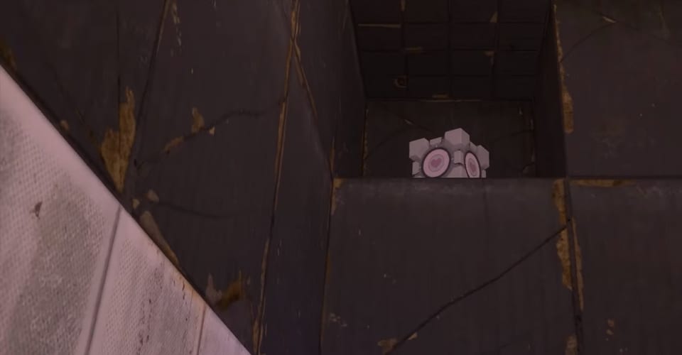 portal reloaded all companion cube locations