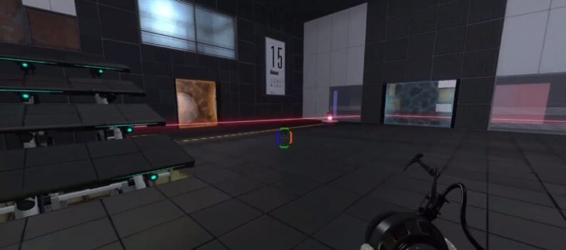 portal reloaded chamber 15 walkthrough guide