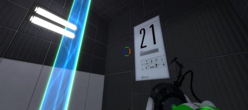 portal reloaded chamber 21 walkthrough