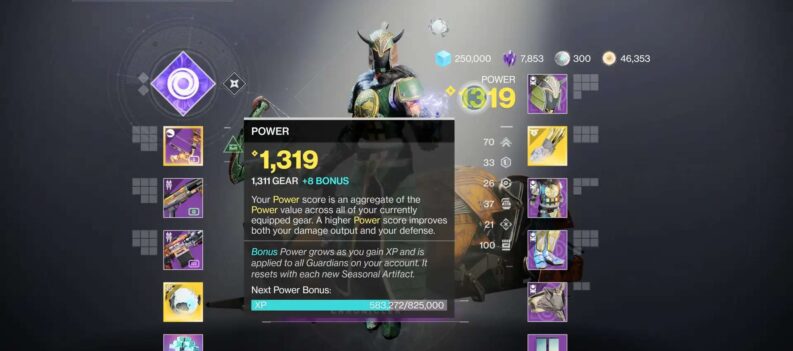 How Destiny 2 Power Level works