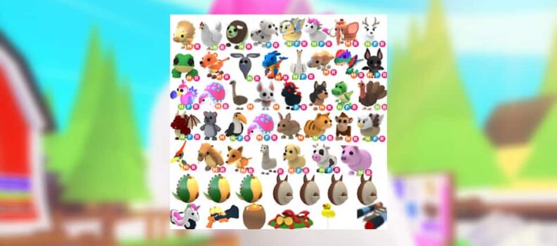 adopt me pet value list