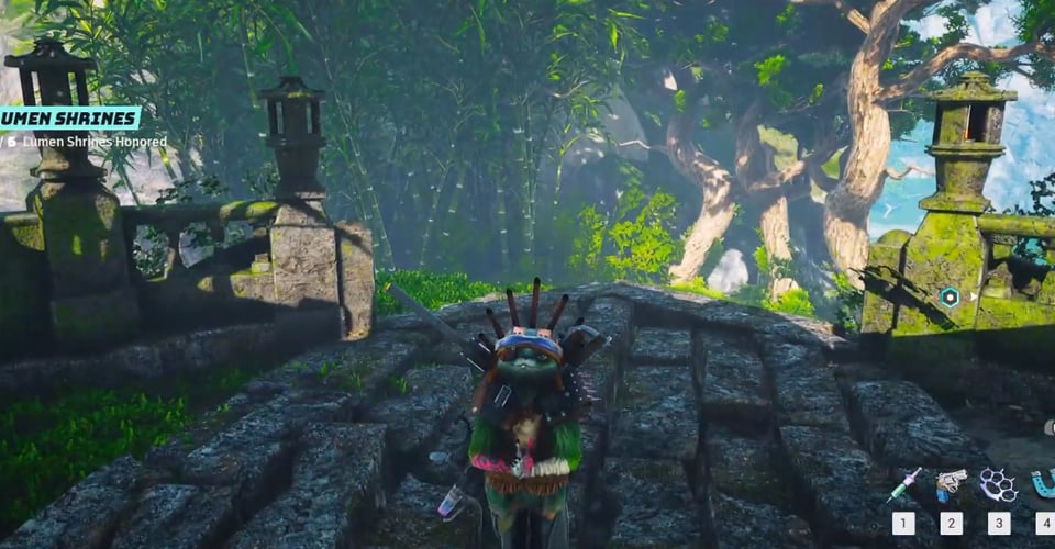 Biomutant: All Lumen Shrine Locations