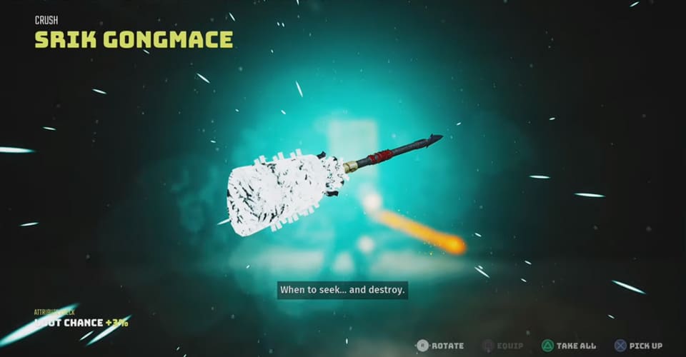 biomutant srik congmace ultimate weapon location