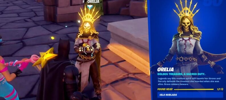fortnite legendary scar golden weapon from island ruins
