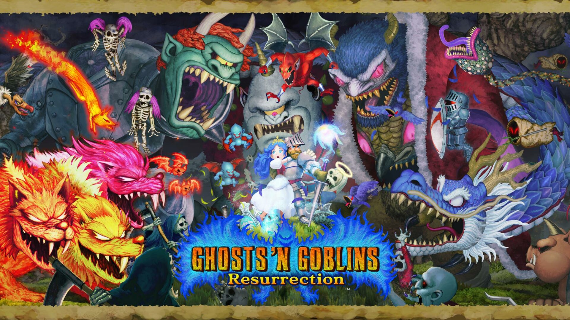 ghosts n goblins resurrection keyart 1