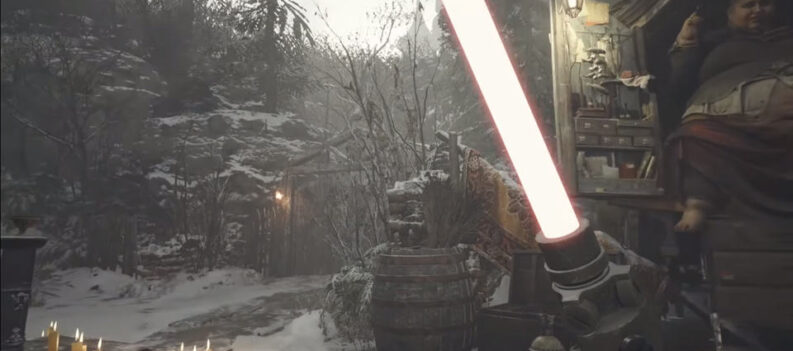 resident evil village how to get lightsaber