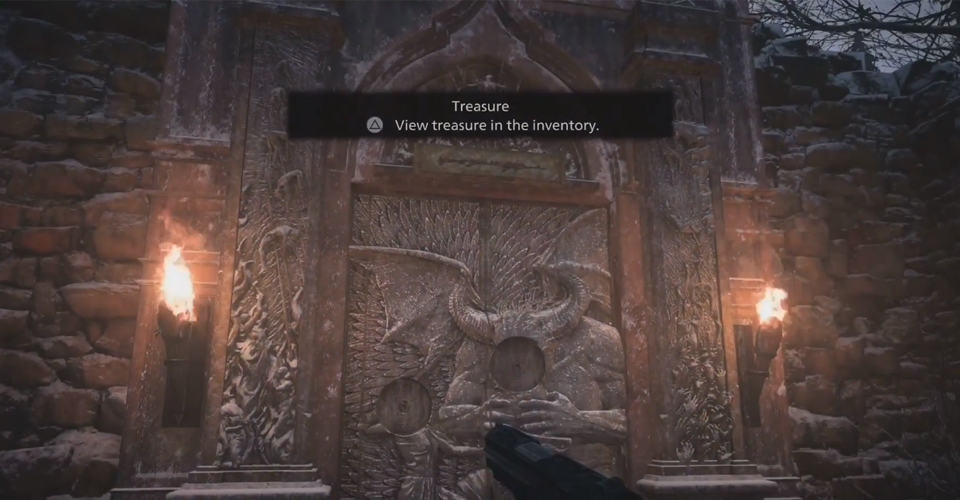 resident evil village how to open castle gate