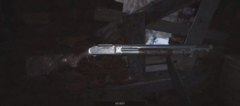 resident evil village m1897 shotgun location