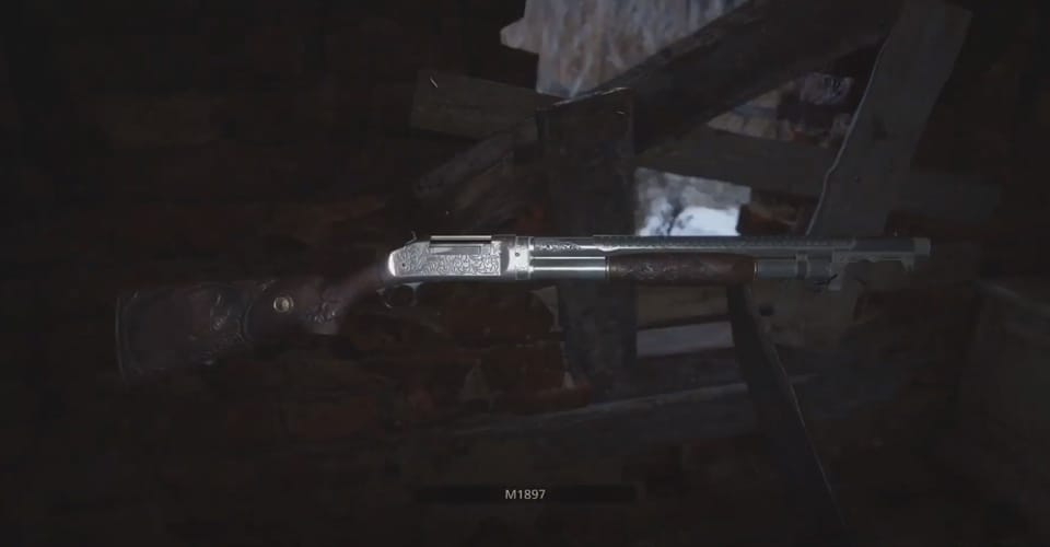 Resident Evil Village: M1897 Shotgun Location