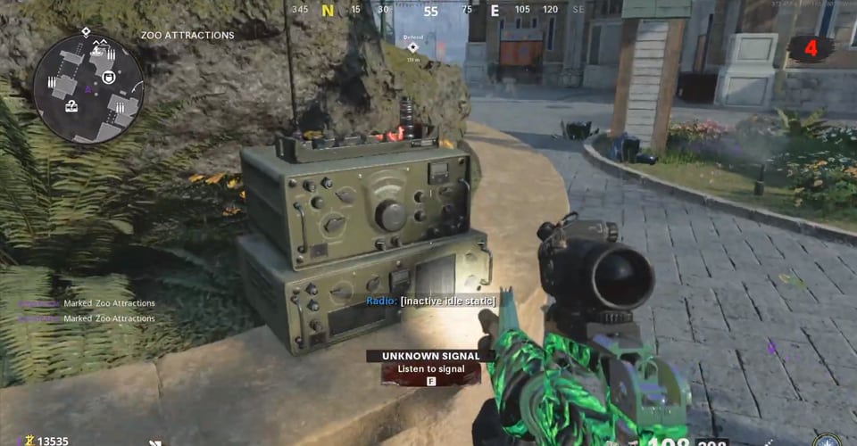 Black Ops Cold War Zoo Radio | All Locations