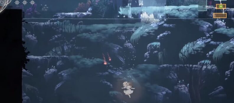 ender lillies swimming how to swim