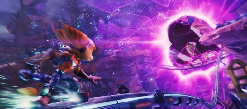 ratchet clank rift apart wall run