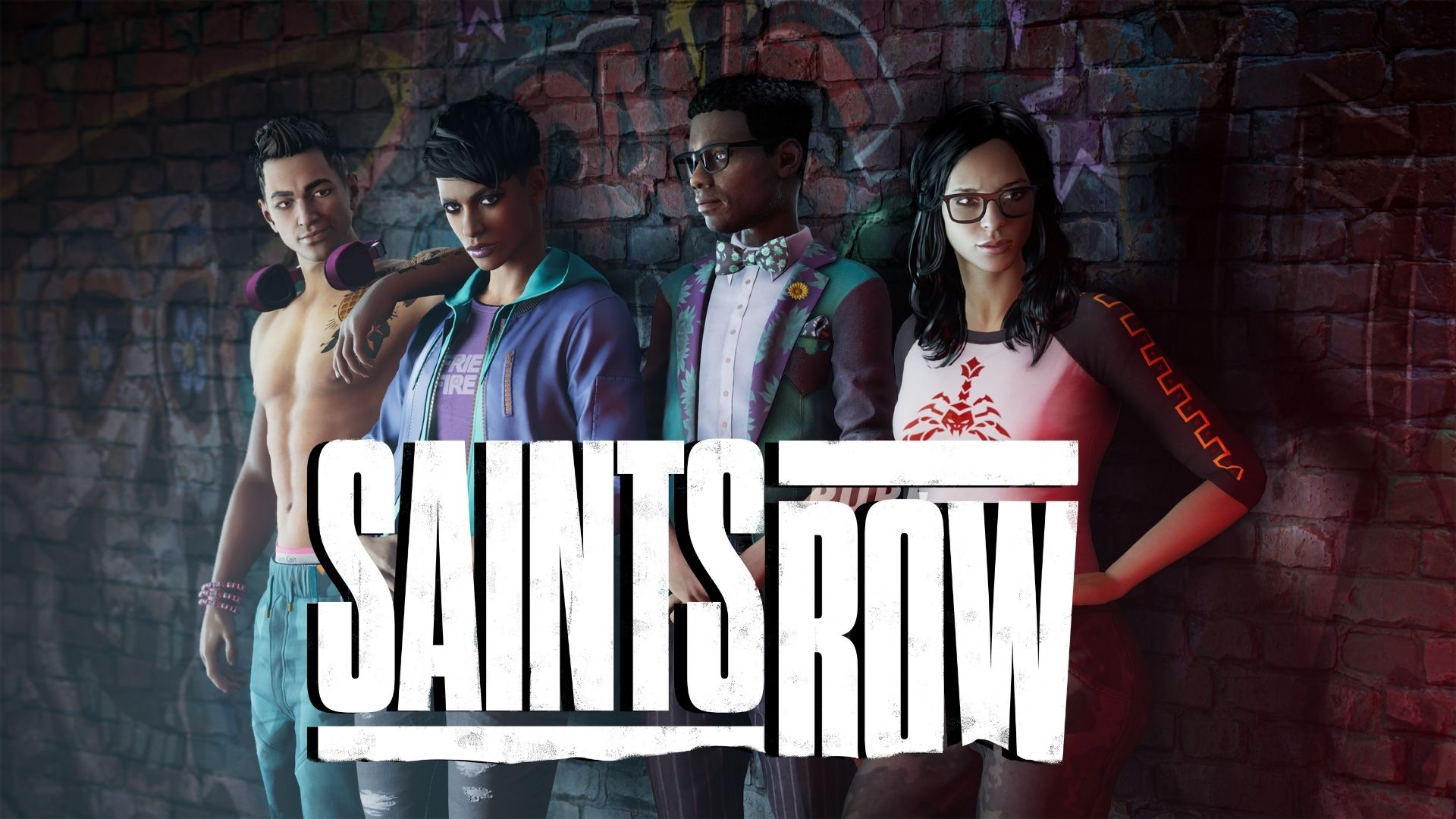 saints row reboot graphic and characters