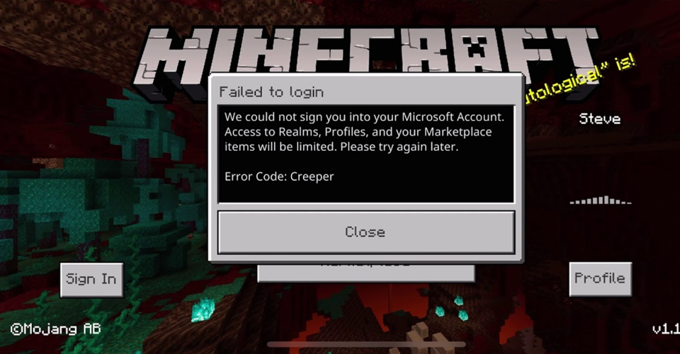 Minecraft: How To Fix Error Code ‘Creeper’ | Solution