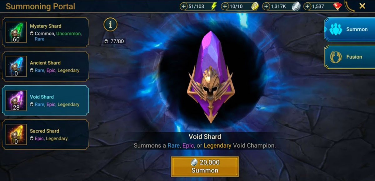 How to Get Void Shards in Raid: Shadow Legends