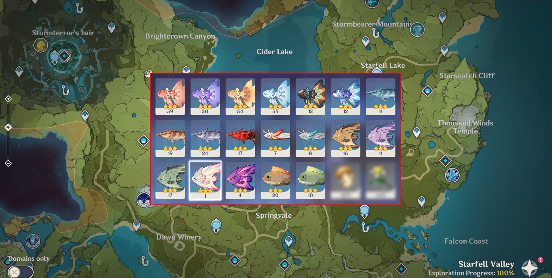 Fishing Locations in Genshin Impact