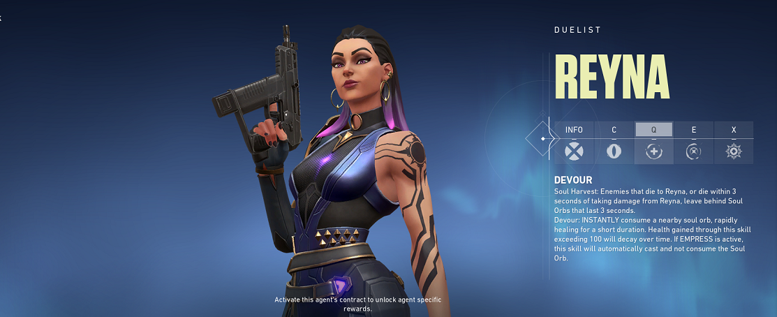 Valorant Duelist — Reyna Guide