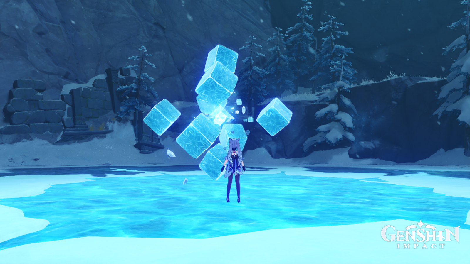 How to Beat the Cryo Hypostasis Daleth in Genshin Impact