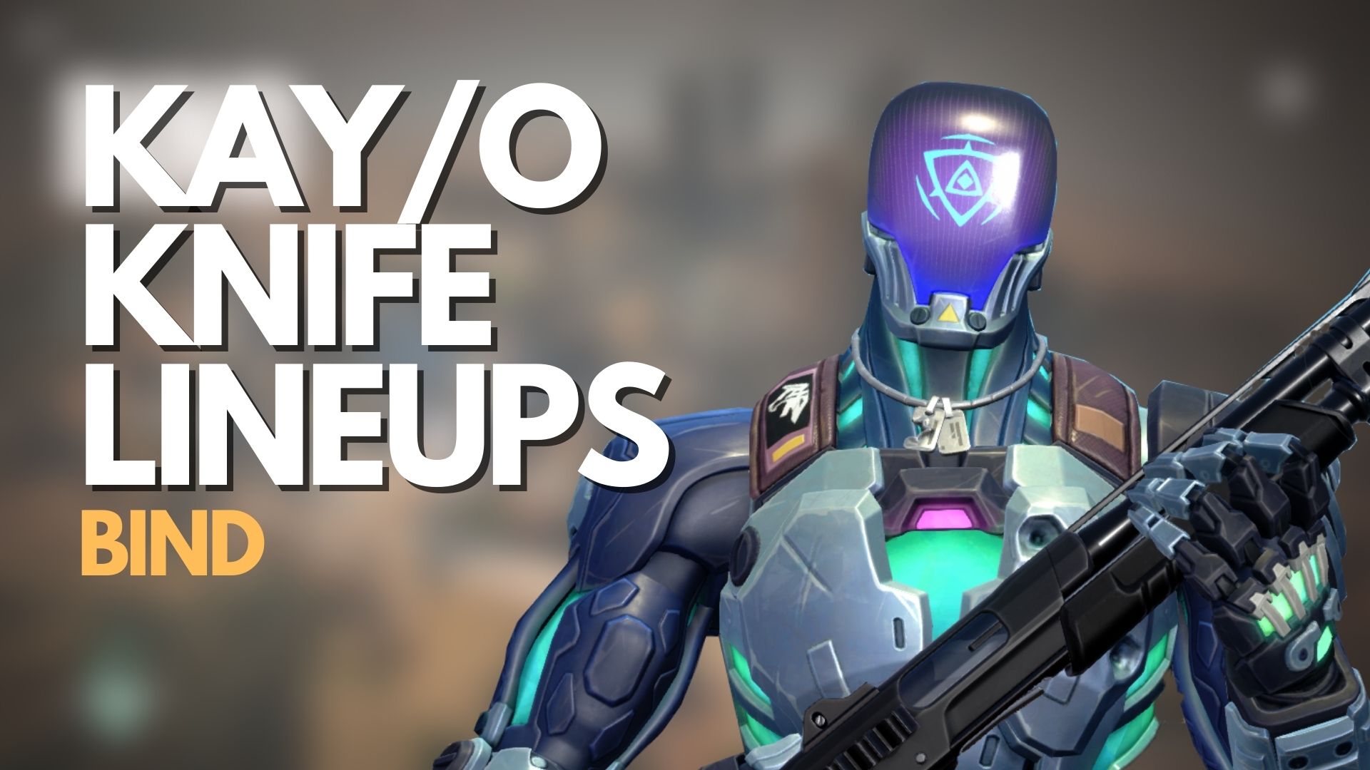 VALORANT: KAY/O Knife Lineups on Bind