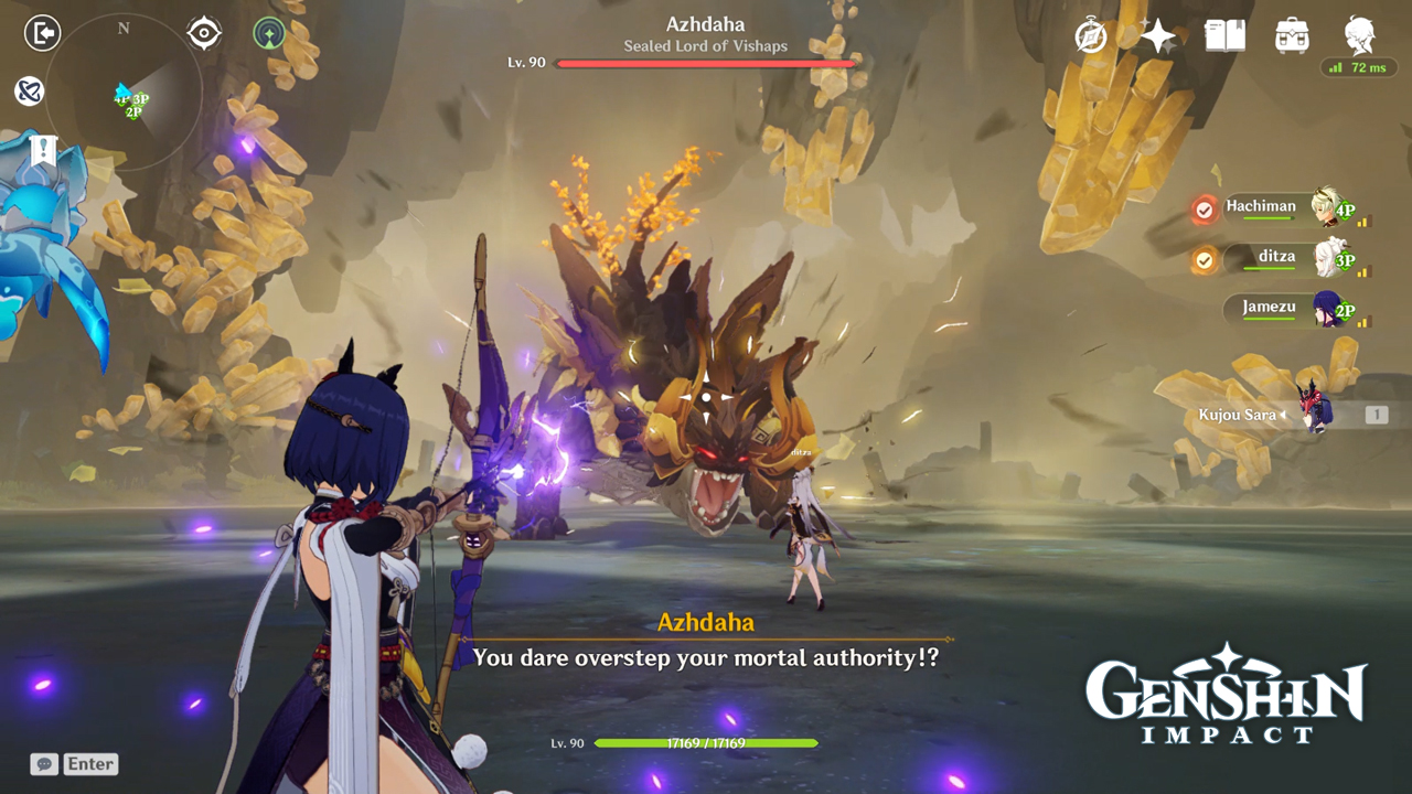 How to Defeat Azhdaza in Genshin Impact