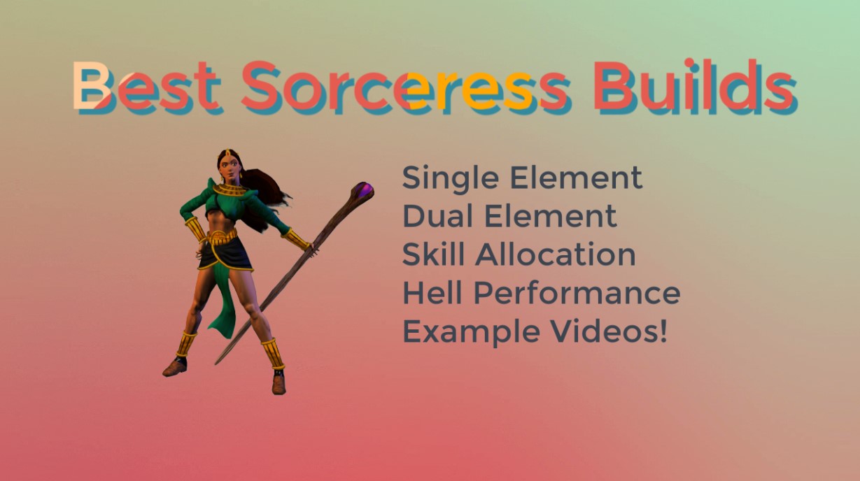 best sorceress build guide d2r