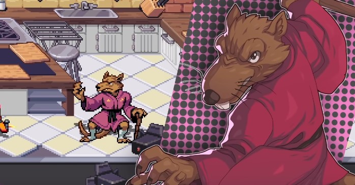 Splinter Joins the Fray in New Announcement from Teenage Mutant Ninja Turtles: Shredder’s Revenge