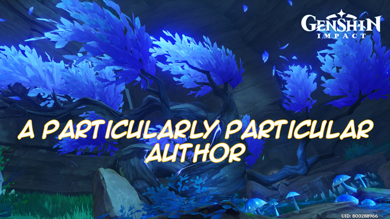 Genshin Impact: A Particularly Particular Author Quest Guide