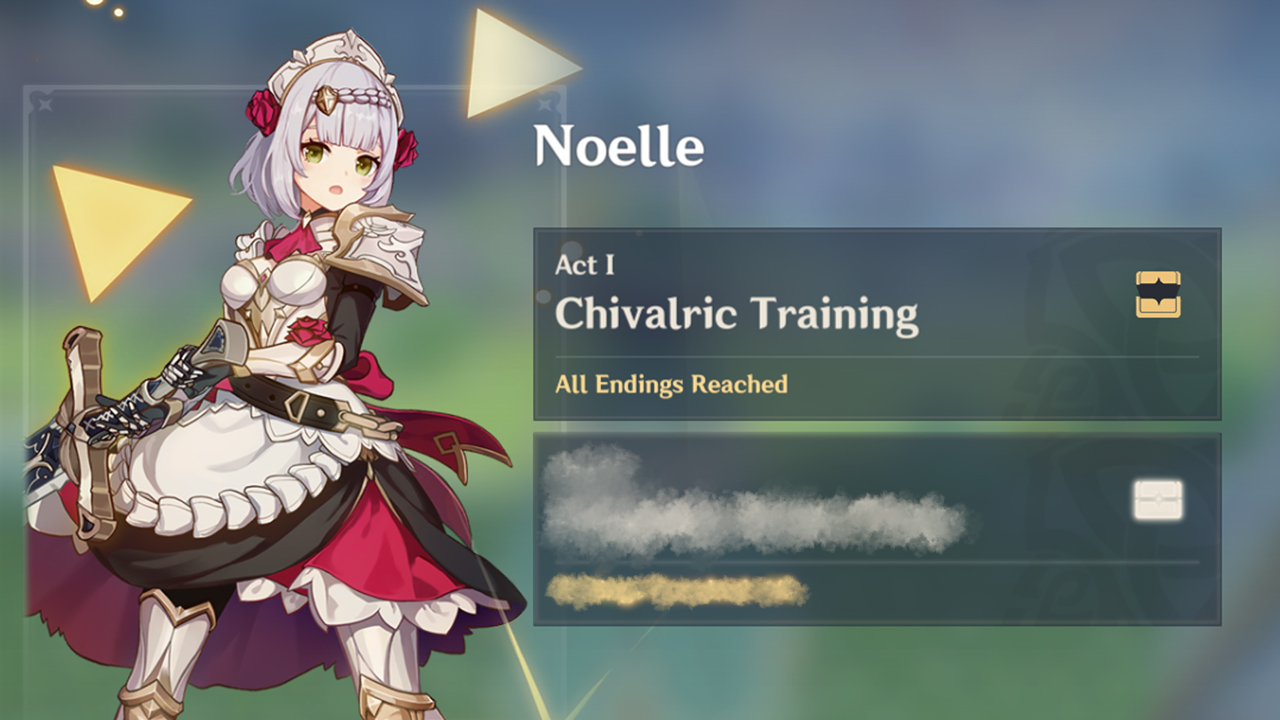 Genshin Impact: Noelle Hangout Event All Endings of Act I