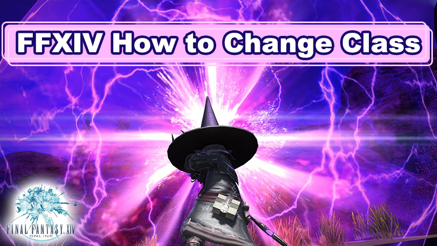 FFXIV How to Change Class 1