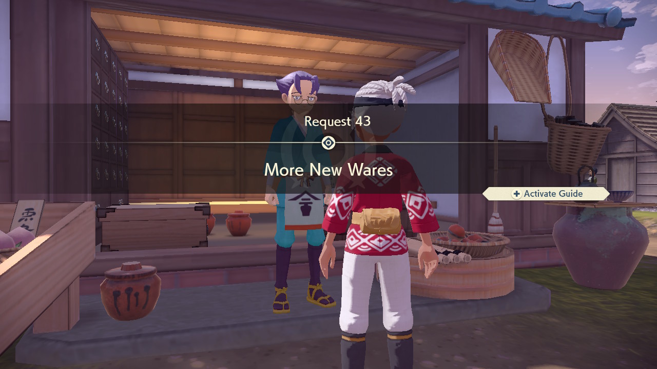 How to Complete the “More New Wares” Request (Request 43) in Pokemon Legends: Arceus