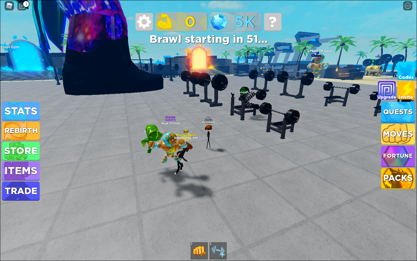 All Muscle Legends Codes(Roblox) - Tested October 2022