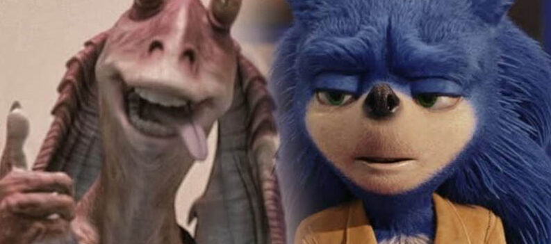 28 Ugly Sonic Jar Jar Chip n Dale