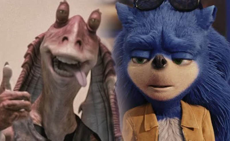 Ugly Sonic was Originally Jar Jar in Chip ‘n Dale: Rescue Rangers