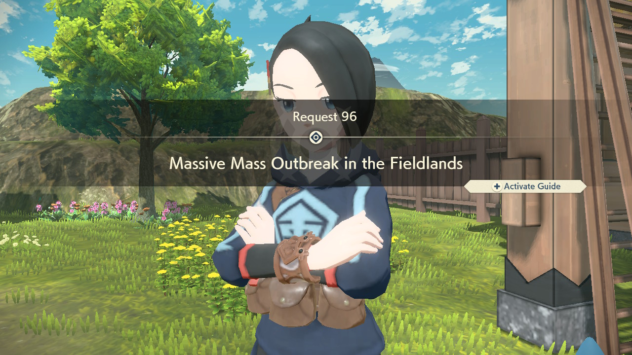 How to Complete the 'Massive Mass Outbreak in the Fieldlands' Request (Request 96) in Pokemon Legends: Arceus