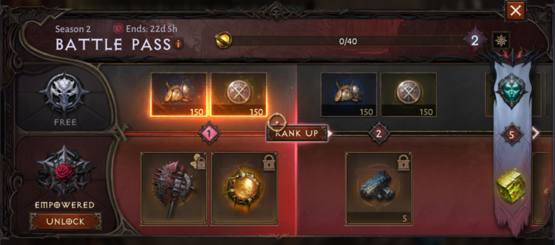 featured image diablo immortal season 2 battle pass rewards