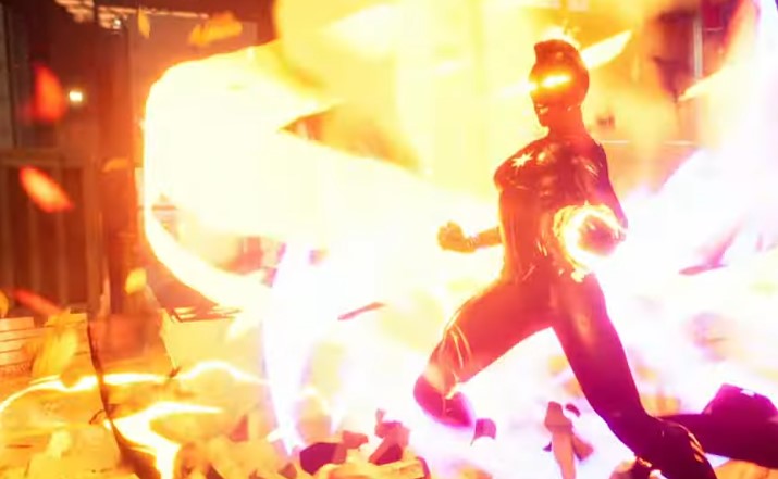Captain Marvel is a Powerhouse in New Gameplay Deep Dive for Midnight Suns