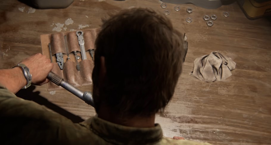 Take a Closer Look at the Updated Work Bench for The Last of Us Part I Remake