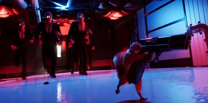 16 Squirrel with a Gun