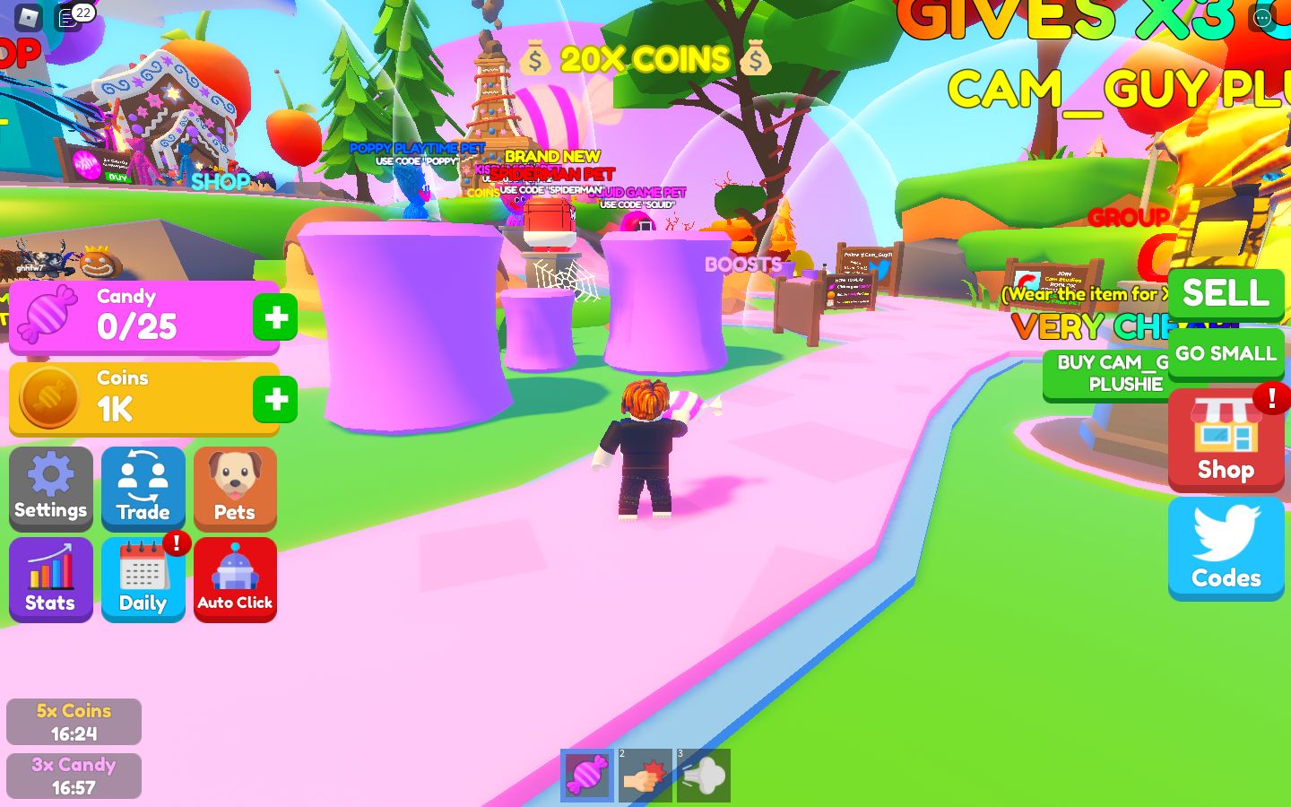 All Candy Eating Simulator Codes(Roblox) - Tested October 2022