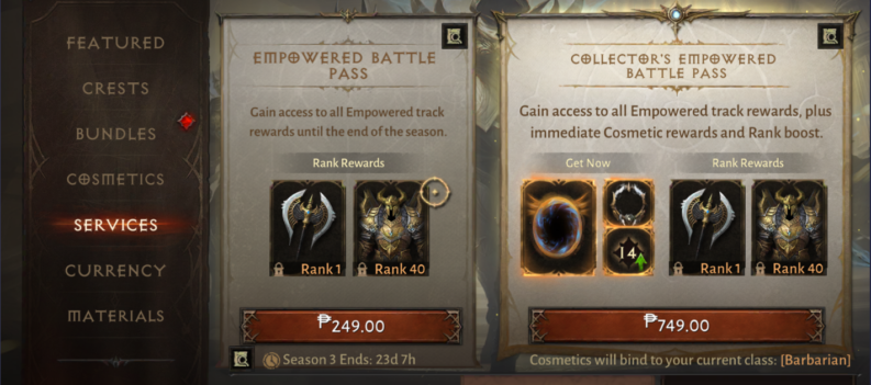 featured image diablo immortal season 3 battle pass rewards