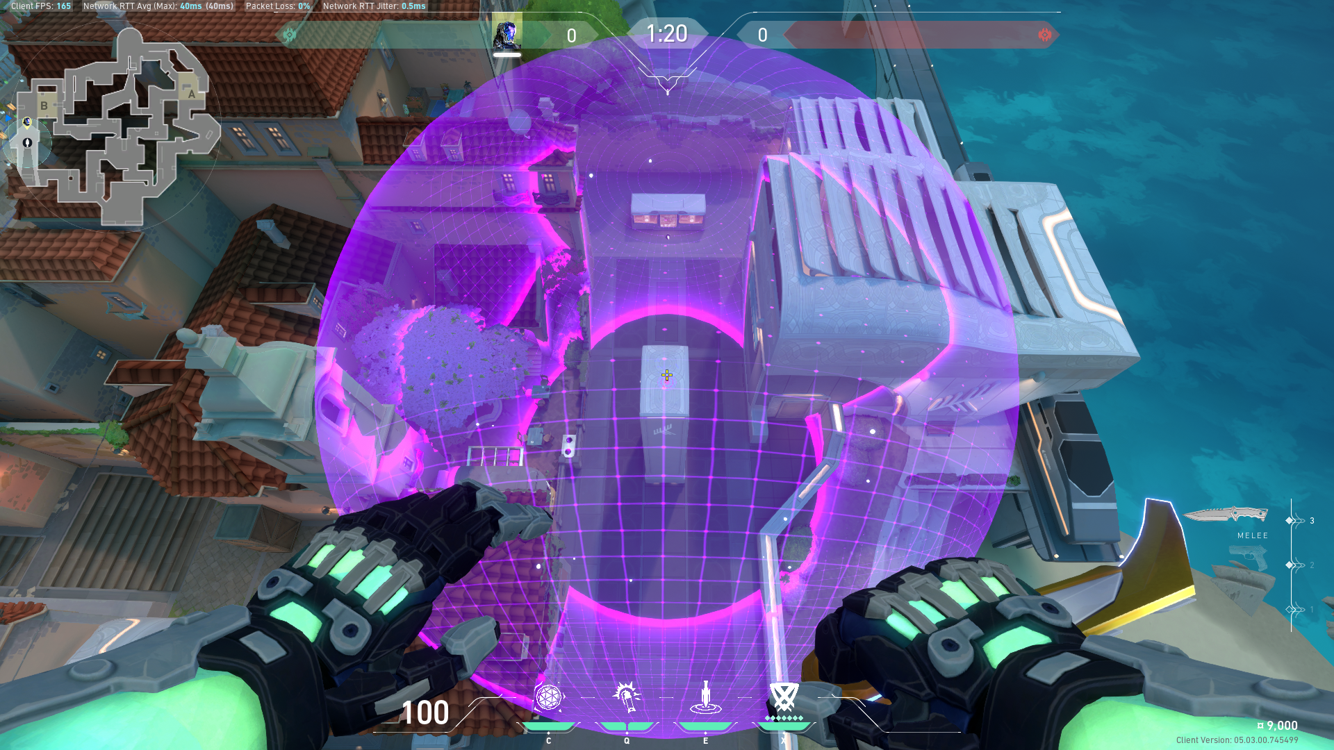 VALORANT: KAYO Knife Lineups on Pearl (Defending/Retake)