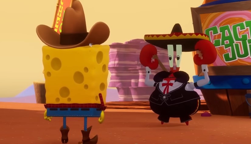 Watch 13 Minutes of Gameplay for SpongeBob SquarePants: The Cosmic Shake