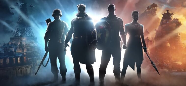 12 Marvel Black Panther Captain America Skydance