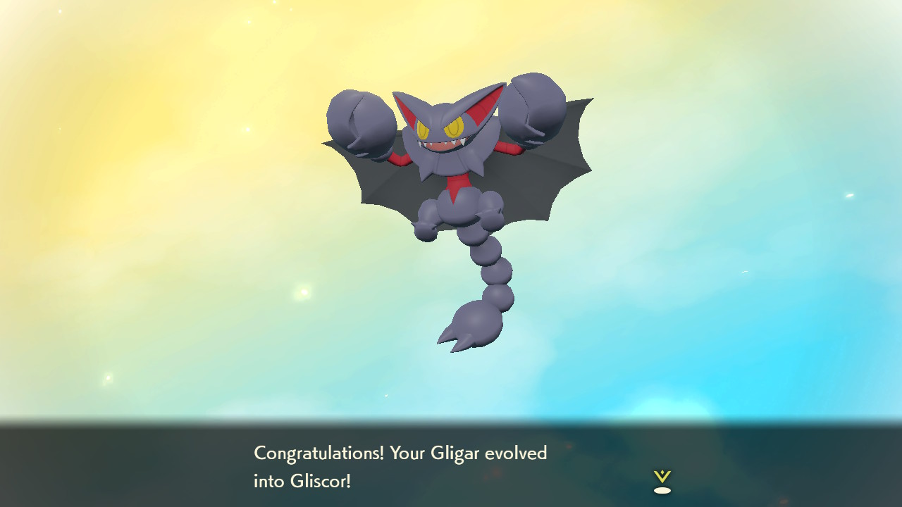 How to Evolve Gligar into Gliscor in Pokemon Legends: Arceus
