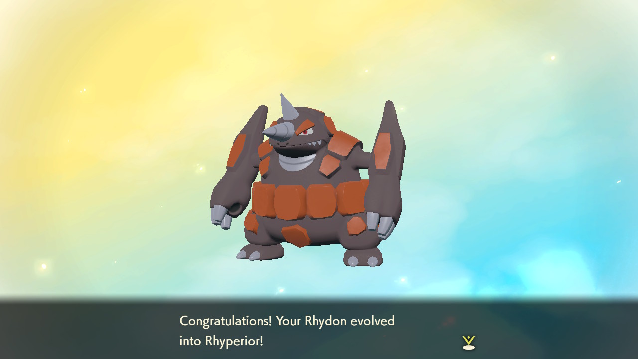 How to Evolve Rhydon into Rhyperior in Pokemon Legends: Arceus
