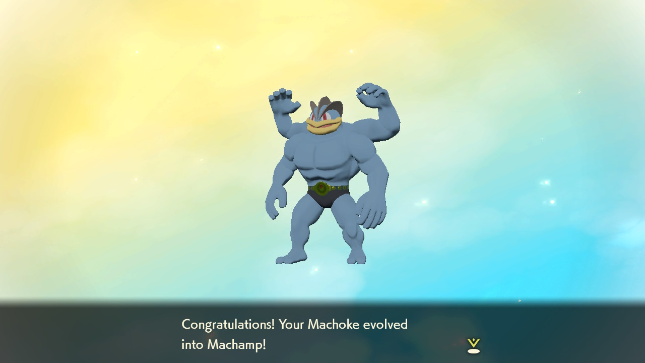How to Evolve Machoke into Machamp in Pokemon Legends: Arceus