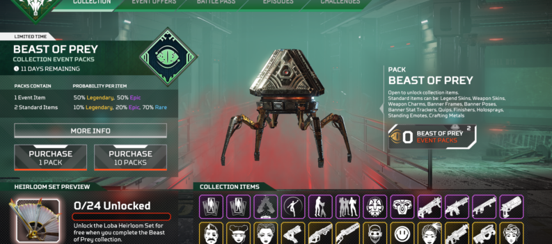 featured image apex legends beast of prey collection event cosmetics list