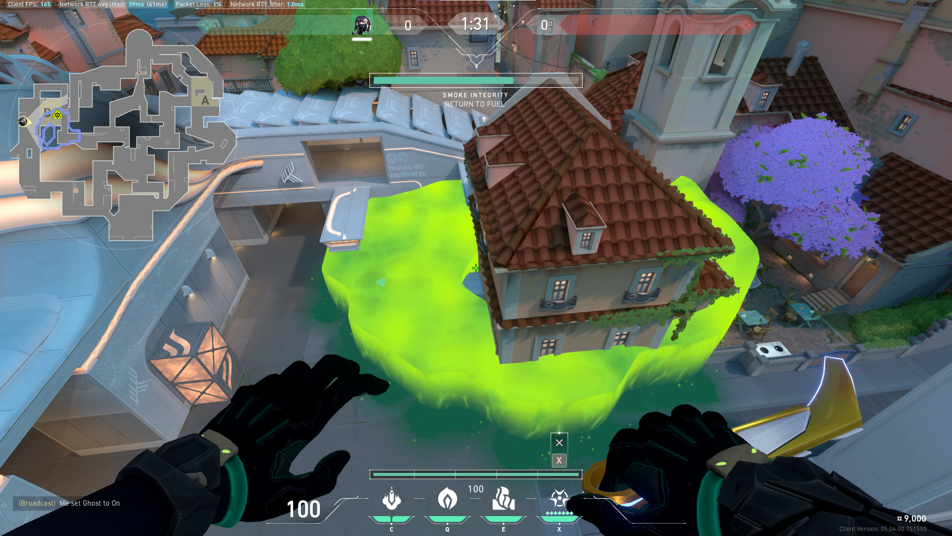 VALORANT: Viper's Pit Placement on Pearl