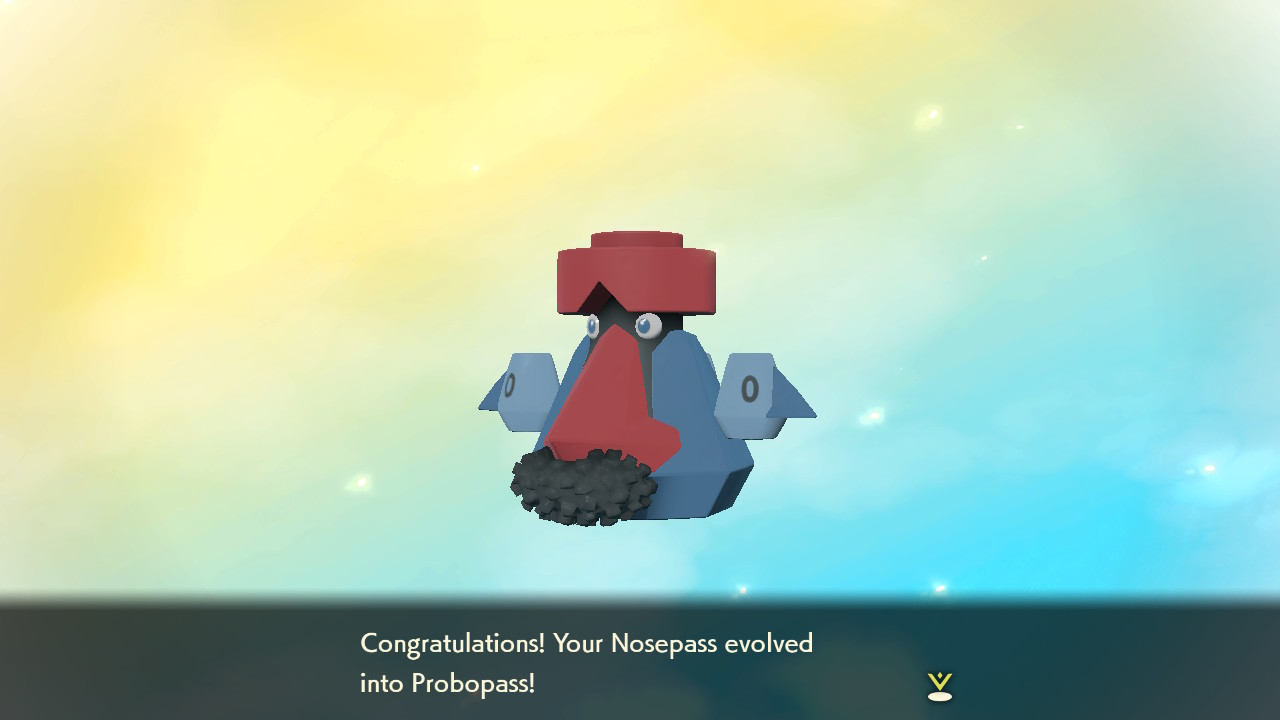 How to Evolve Nosepass into Probopass in Pokemon Legends: Arceus